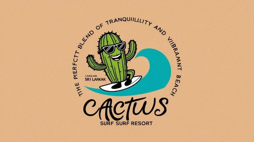 Cactus Surf Hotell Ahangama Exteriör bild